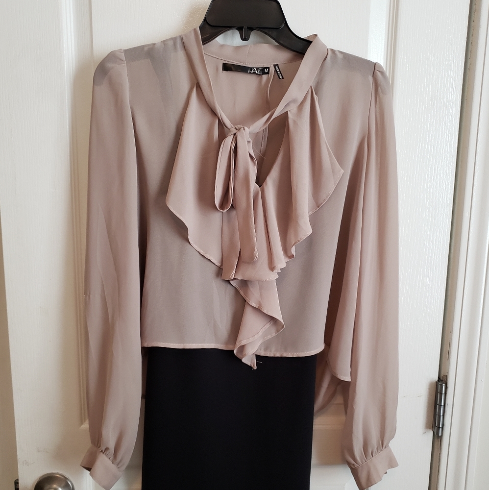 Black Mini Dress with Cover